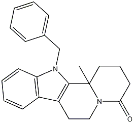 12-BENZYL-12B-METHYL-1,2,3,6,7,12B-HEXAHYDROINDOLO[2,3-A]QUINOLIZIN-4(12H)-ONE CAS#: 1086775-07-6