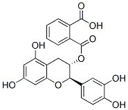 1,2-Benzenedicarboxylic acid, mono(2-(3,4-dihydroxyphenyl)-3,4-dihydro -5,7-dihydroxy-2H-1-benzopyran-3-yl) ester, (2R-trans)- CAS#: 71634-88-3