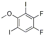 1,2-Difluoro-3,5-diiodo-4-methoxybenzene CAS#: 1228093-55-7