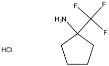 (±)-1-(TrifluoroMethyl)cyclopentanaMine hydrochloride CAS#: 1202865-05-1