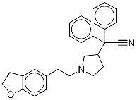 1-[2-(2,3-Dihydro-5-benzofuranyl)ethyl-d4]-α,α-diphenyl-3-pyrrolidineacetonitrile CAS#: 1216586-32-1