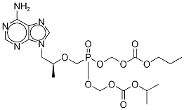 nPOC-POC Tenofovir(Mixture of DiastereoMers) CAS#: 1217542-13-6