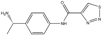 1,2,3-Thiadiazole-4-carboxamide, N-[4-[(1S)-1-aminoethyl]phenyl]- CAS#: 1098068-02-0