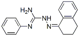 1,2,3,4-Tetrahydronaphthalen-1-one N-phenylguanyl hydrazone CAS#: 72189-71-0