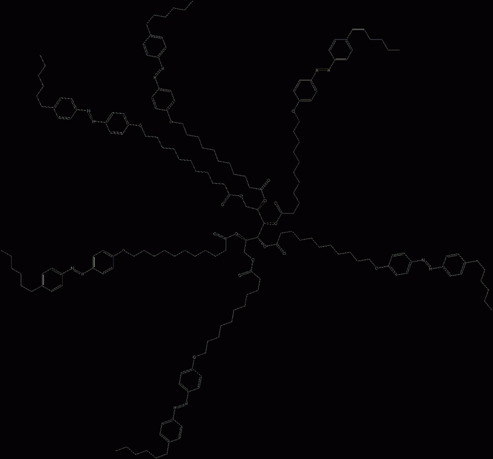 1,2,3,4,5,6-Hexa-O-[11-[4-(4-hexylphenylazo)phenoxy]undecanoyl]-D-Mannitol CAS#: 1093077-77-0