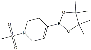 1,2,3,6-tetrahydro-1-(methylsulfonyl)-4-(4,4,5,5-tetramethyl-1,3,2-dioxaborolan-2-yl)pyridine CAS#: 1382137-67-8