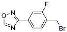 1,2,4-Oxadiazole, 3-[4-(broMoMethyl)-3-fluorophenyl]- CAS#: 1146699-64-0