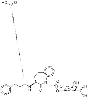 1’-epi-Benazeprilat Acyl-β-D-glucuronide CAS#: 1240792-52-2