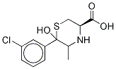 (3R,5RS,6RS)-6-(3-Chlorophenyl)-6-hydroxy-5-Methyl-3-thioMorpholine Carboxylic Acid(Bupropion IMpurity) CAS#: 1246812-57-6