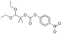 2-(1,1-Diethoxy-2-methyl)propyl 4’-Nitrophenyl Carbonate-d6 CAS#: 1246816-85-2