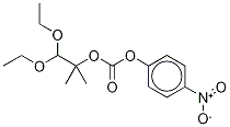 2-(1,1-Diethoxy-2-methyl)propyl 4’-Nitrophenyl Carbonate CAS#: 1246819-38-4