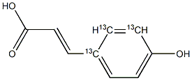 p-Coumaric acid-1,2,3-13C3 CAS#: 1255644-51-9