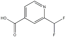 2-(difluoroMethyl)isonicotinic acid CAS#: 1256818-14-0