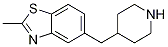2-Methyl-5-(piperidin-4-ylMethyl)-1,3-benzothiazole CAS#: 1263279-88-4