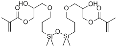 1,3-BIS(3-METHACRYLOXY-2-HYDROXYPROPOXYPROPYL)TETRAMETHYLDISILOXANE,TECH-95 CAS#: 71223-24-0