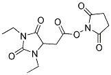 (1,3-DIETHYL-2,5-DIOXO-IMIDAZOLIDIN-4-YL)-ACETIC ACID 2,5-DIOXO-PYRROLIDIN-1-YL ESTER CAS#: 1222693-69-7