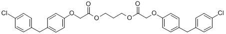 1,3-Propanediyl (4-((4-chlorophenyl)methyl)phenoxy)acetate CAS#: 71548-26-0