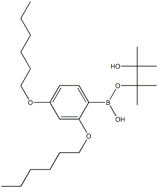 1,3,2-Dioxaborolane, 2-[2,4-bis(hexyloxy)phenyl]-4,4,5,5-tetraMethyl- CAS#: 1391734-70-5