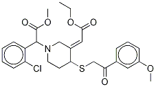 trans-Clopidogrel-MP Ethyl Ester Derivative(Mixture of DiastereoMers) CAS#: 1331383-19-7