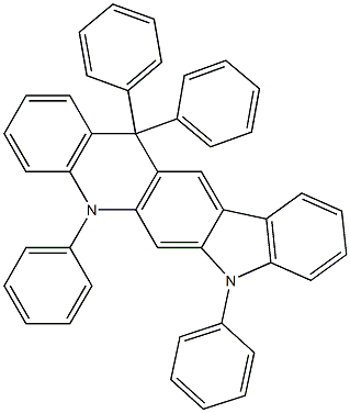 5H-Indolo[3,2-b]acridine, 7,13-dihydro-5,7,13,13-tetraphenyl-、 CAS#: 1337915-07-7
