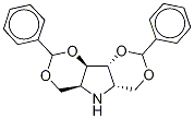 1,3:4,6-Di-O-benzylidene-2,5-dideoxy-2,5-imino-L-iditol (Mixture of Diastereomers) CAS#: 1246812-42-9