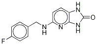 5-[[(4-Fluorophenyl)Methyl]aMino]-1,3-dihydro-2H-iMidazo[4,5-b]pyridin-2-one-d4 CAS#: 1346598-41-1