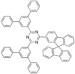 1,3,5-Triazine, 2-(9,9'-spirobi[9H-fluoren]-2-yl)-4,6-bis([1,1':3',1''-terphenyl]-5'-yl) CAS#: 1233200-52-6