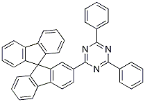 1,3,5-Triazine, 2,4-diphenyl-6-(9,9'-spirobi[9H-fluoren]-2-yl)- CAS#: 1207176-84-8