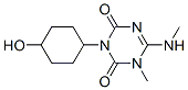 1,3,5-Triazine-2,4(1H,3H)-dione, 3-(4-hydroxycyclohexyl)-1-methyl-6-(m ethylamino)- CAS#: 72585-88-7
