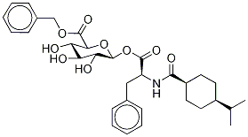 ent-Nateglinide Acyl-β-D-glucuronide Benzyl Ester CAS#: 1357003-01-0