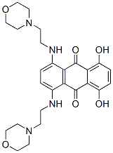 1,4-Dihydroxy-5,8-bis((2-(4-morpholinyl)ethyl)amino)-9,10-anthracenedi one CAS#: 70476-65-2