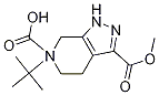 1,4,5,7-Tetrahydro-6H-pyrazolo[3,4-c]pyridine-3,6-dicarboxylic acid 6-tert-butyl 3-methyl ester CAS#: 1206248-72-7
