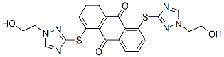 1,5-Bis[[1-(2-hydroxyethyl)-1H-1,2,4-triazol-3-yl]thio]-9,10-anthracenedione CAS#: 71673-15-9