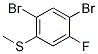 1,5-Dibromo-2-fluoro-4-(methylsulfanyl)benzene CAS#: 1314987-31-9
