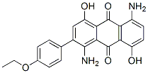 1,5-diamino-2-(4-ethoxyphenyl)-4,8-dihydroxyanthraquinone CAS#: 71799-75-2