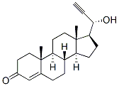 17 beta-((1R)-1-hydroxy-2-propynyl)androst-4-en-3-one CAS#: 72012-08-9