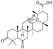 18-Hydroxy-3,6-dioxours-12-en-30-oic acid CAS#: 70237-81-9