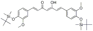(1E,4Z,6E)-1,7-Bis[4-[[(1,1-diMethylethyl)diMethylsilyl]oxy]-3-Methoxyphenyl]-5-hydroxy-1,4,6-heptatrien-3-one CAS#: 1134639-23-8