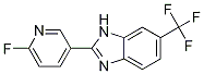 1H-BenziMidazole, 2-(6-fluoro-3-pyridinyl)-6-(trifluoroMethyl)- CAS#: 1356385-98-2