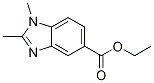 1H-BenziMidazole-5-carboxylic acid, 1,2-diMethyl-, ethyl ester CAS#: 71254-70-1