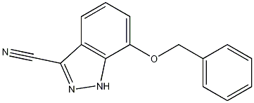1H-Indazole-3-carbonitrile, 7-(phenylmethoxy)- CAS#: 1123169-54-9