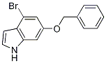 1H-Indole, 4-broMo-6-(phenylMethoxy)- CAS#: 1082040-77-4