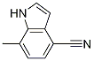 1H-Indole-4-carbonitrile, 7-Methyl- CAS#: 1082041-37-9