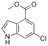 1H-Indole-4-carboxylic acid, 6-chloro-, Methyl ester CAS#: 1082040-57-0
