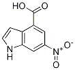 1H-Indole-4-carboxylic acid, 6-nitro- CAS#: 1082040-51-4