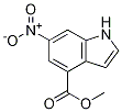 1H-Indole-4-carboxylic acid, 6-nitro-, Methyl ester CAS#: 1082040-42-3