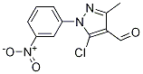 1H-Pyrazole-4-carboxaldehyde, 5-chloro-3-Methyl-1-(3-nitrophenyl) CAS#: 1152978-26-1