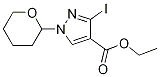 1H-Pyrazole-4-carboxylic acid, 3-iodo-1-(tetrahydro-2H-pyran-2-yl)-, ethyl ester CAS#: 1190060-37-7