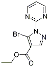 1H-Pyrazole-4-carboxylic acid, 5-broMo-1-(2-pyriMidinyl)-, ethyl ester CAS#: 1269292-57-0