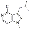 1H-Pyrazolo[4,3-c]pyridine, 4-chloro-1-methyl-3-(2-methylpropyl)- CAS#: 1207175-16-3
